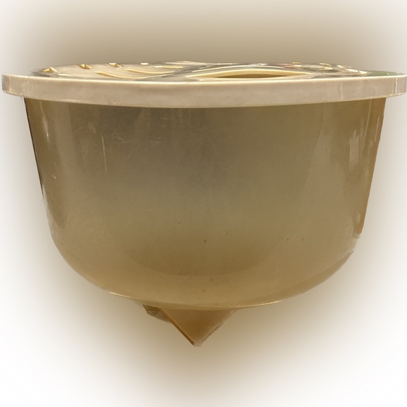 Kitchen Vtg Microwave Popcorn Popper Bowl 197s Republic Molding Corp